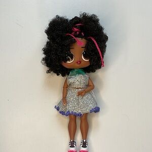 L.O.L. Surprise! Doll in Silver Dress with Black Hair
